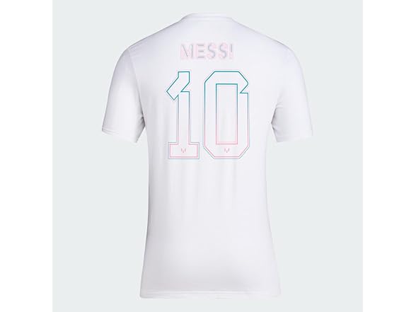 adidas Messi Tee White (S)