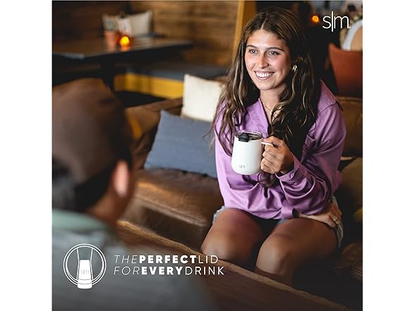 Simple Modern Travel Coffee Mug  12oz | Winter White