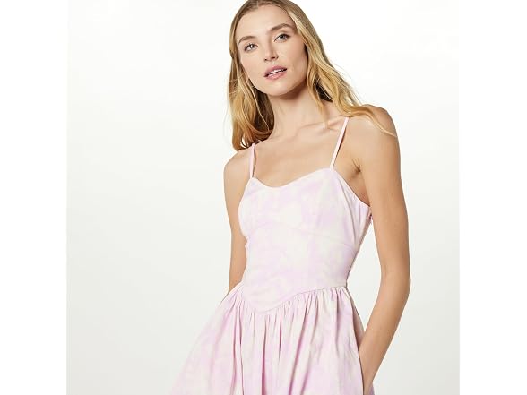 The Drop Perla Shaped Waist Mini Dress