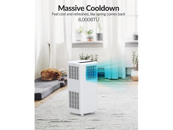 GarveeHome 8000 BTU Portable Air Conditioner