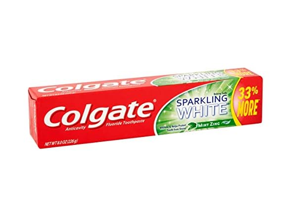Colgate Sparkling Mint Gel Toothpaste 8oz