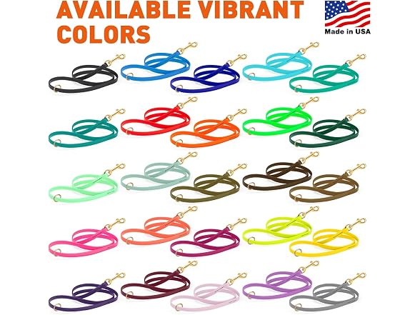 Viper Biothane K9 Working Dog Leash Waterpro
