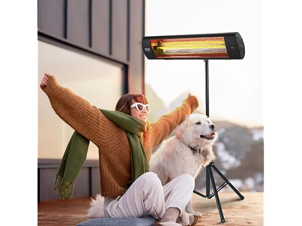 Infrared Heater, 1500W Remote Control Electric