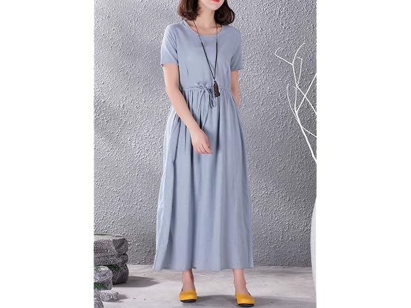 Yuheyuhe Women (XL) Casual Loose Long Soft Pockets