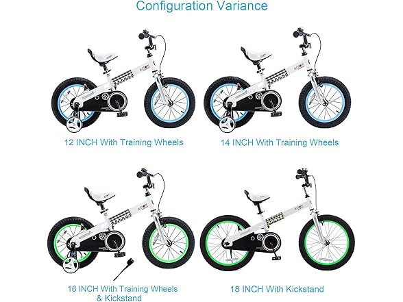 RoyalBaby Cubetube Boys Girls Kids Bike