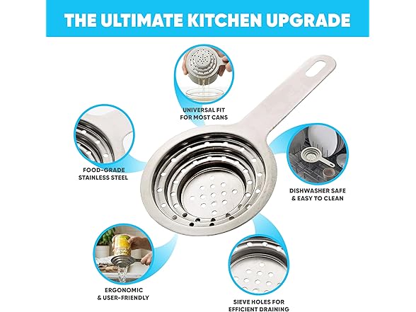2Pk Universal Can Strainer