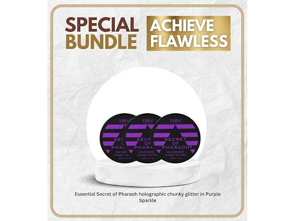EBIN Secret of Pharaoh Glitter Purple Gift Set