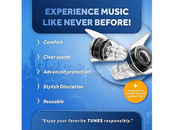 Schallwerk Music+ Concert Ear Plugs