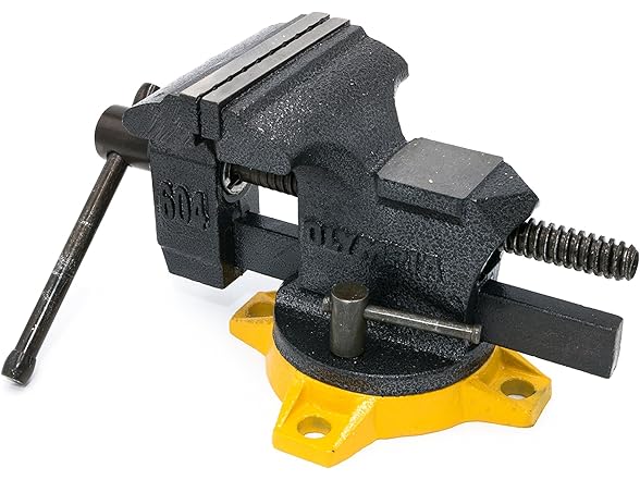 4" Bench Vise Gray