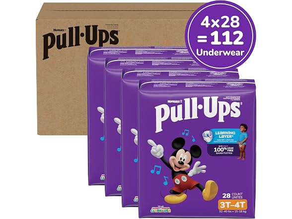 Pull-Ups | Boys' Potty 112 Count