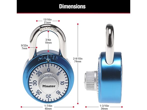 Master Lock Master Lock 1561DAST Locker Lock Combinati