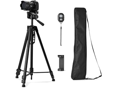 $9.99 Amazon Basics 60" Lightweight Tripod dealfomo