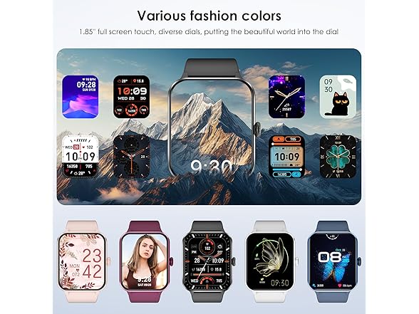 IOWODO 1.85" Smartwatch
