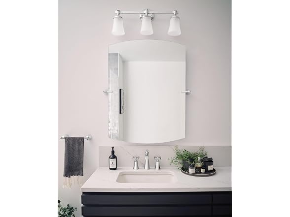 Moen Flara Chrome Two-Handle Adjustable Cross Handle Faucet