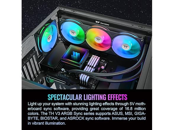Thermaltake TH360 V3 ARGB CPU Liquid Cooler 360mm