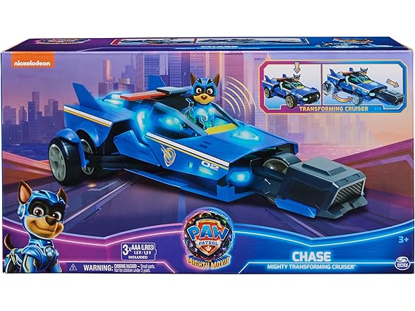 Paw Patrol Chase's Mighty Transforming Cruiser