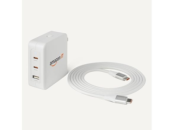 Amazon IT Wall Charger with USB-C Cable (30 pk)