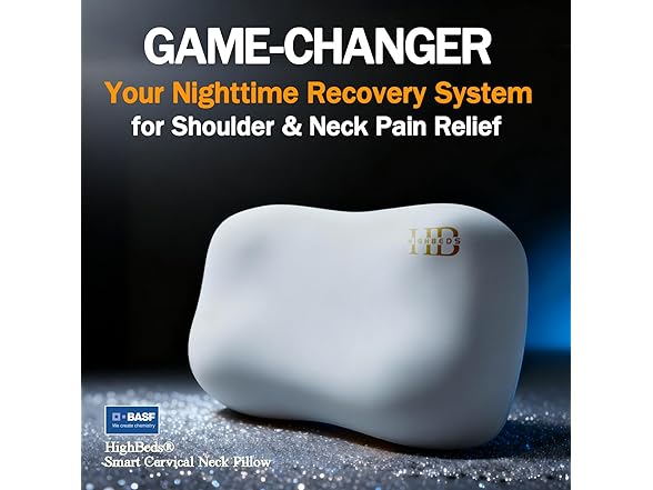 HighBeds Memory Foam Neck Pillow