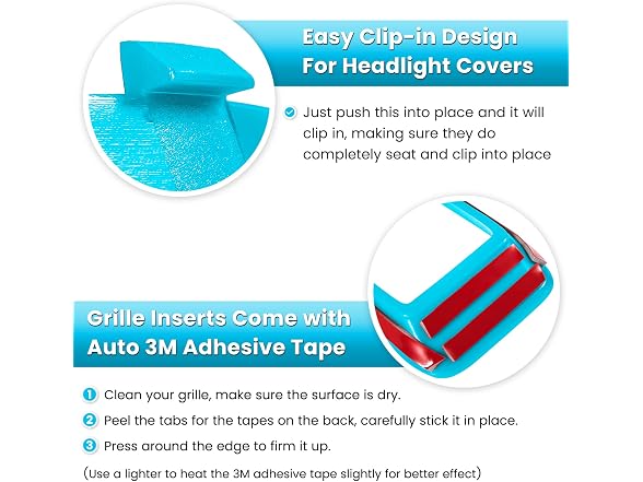 E-cowlboy Front Grille Mesh Inserts & Accessories
