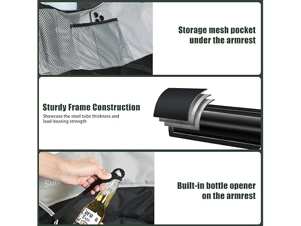 SUNNYFEEL Double Camping Chair