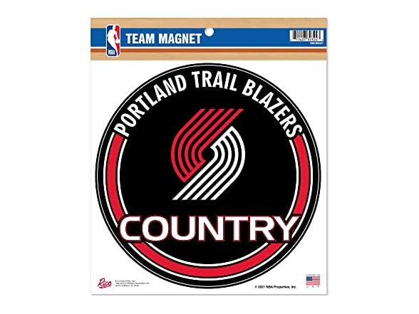 Trail Blazers Round Magnet 8-inch
