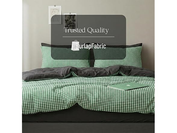1/8 Inch Kelly Green Gingham Fabric by The Yard