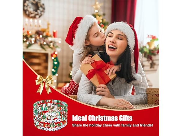 PNNY AMDA 6 Pack Christmas Bracelets