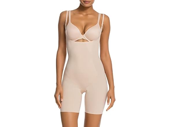 SPANX Women (3X) Bodysuit and Plus Sizes Soft Nude