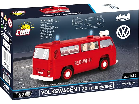 COBI Action Town Volkswagen T2B Vehicle Set
