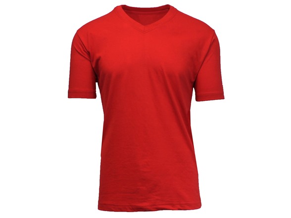 3Pk Asst Mens Classic V-Neck T-Shirt
