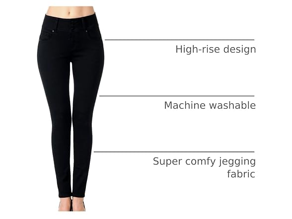 WAX Jean Women (3) High-Rise Push-Up Super Jeans