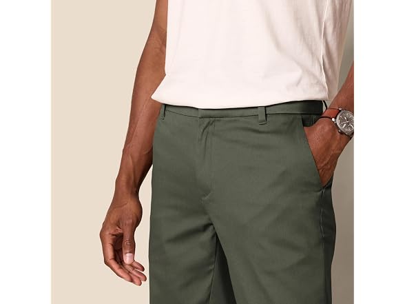 Amazon Essentials Men Slim-fit Flat-front Pant