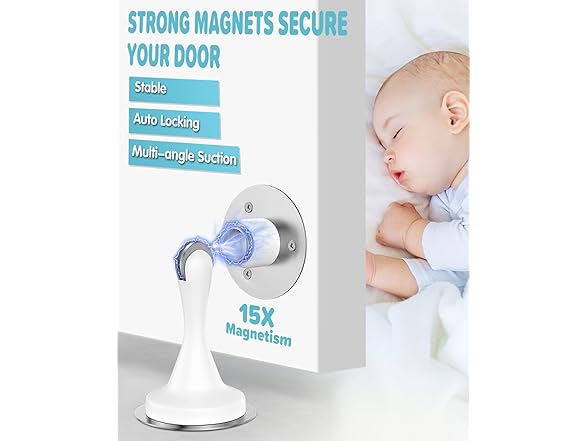 HELEMAN Magnetic Door Stopper (Your Choice)