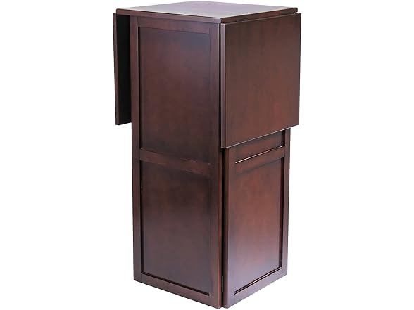 Winsome Newport 87" Wood Expandable Wine Bar