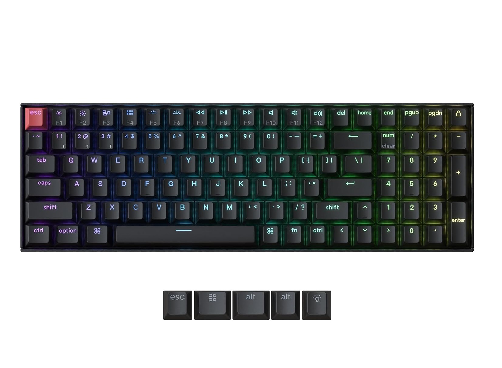 Keychron K4 96% Layout Wireless Mechanical Keyboard - Gallery 5