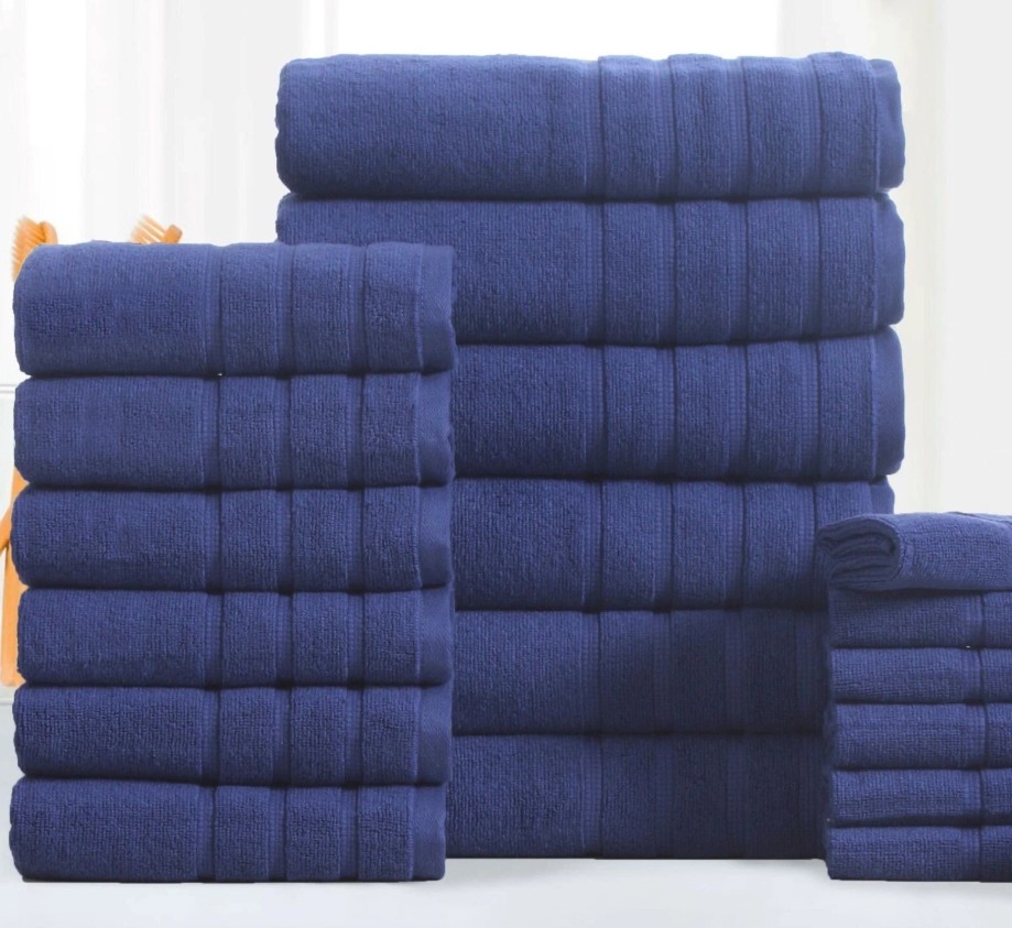 Bibb 18 Piece Egyptian Cotton Towel Set - Gallery 15