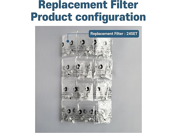 Nose Air Clean Replacement Filter