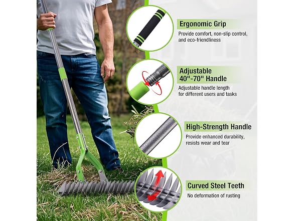 WORKPRO Thatch Rake
