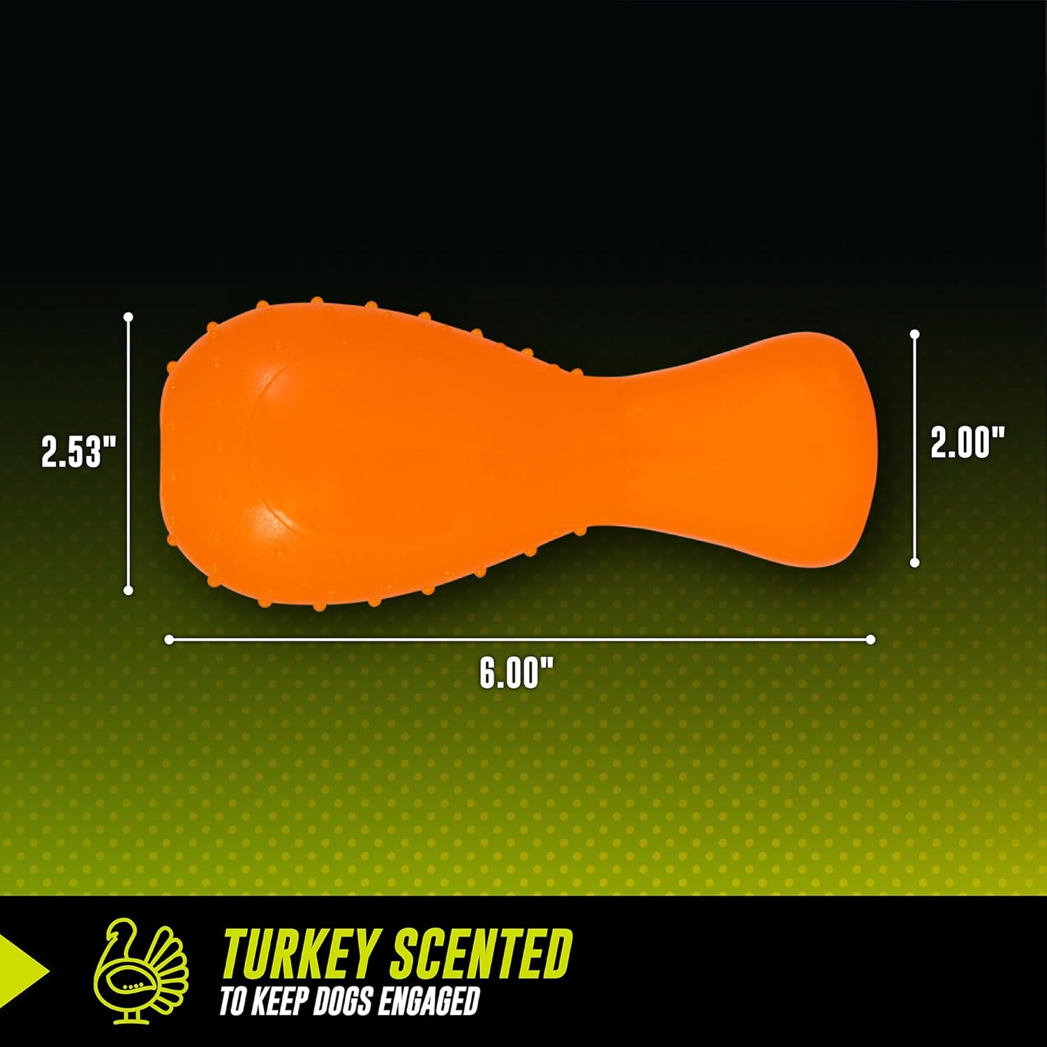 Hyper Pet Hyper-Bonz Turkey Scented Drumstick - Gallery 12