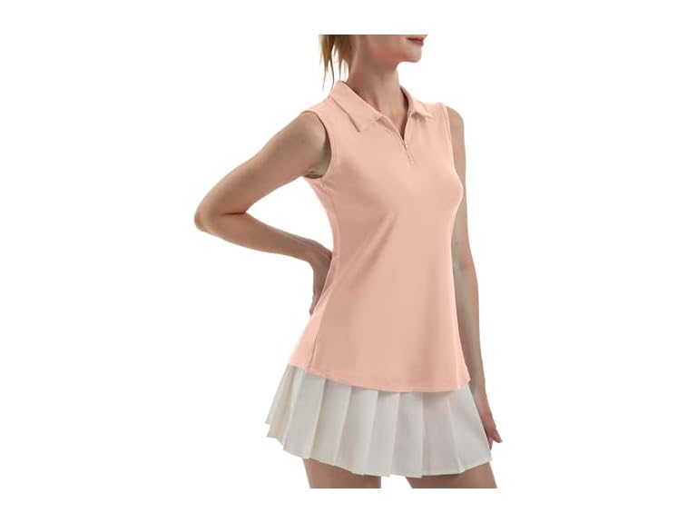 Fkeep Women (XS) Sleeveless Polo Golf Dry T-Shirts - Gallery 41