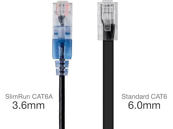 Monoprice Cat6A 10ft 30AWG Patch Cable