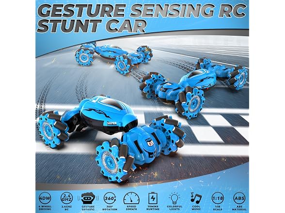 Gesture RC Car, Gesture Sensing RC