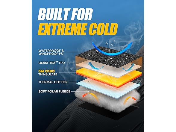 UMEWARM Winter Gloves-M