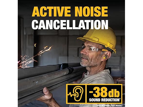 Dewalt 190 2097 DW2 Bluetooth Jobsite Earbuds