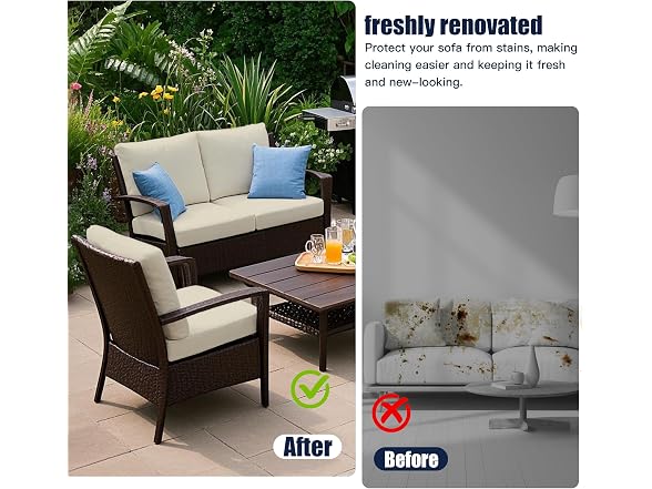MRGSDL Outdoor Cushion & Pillow Cover