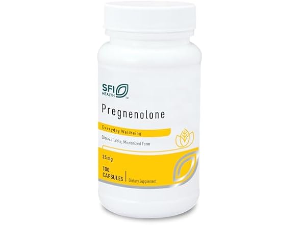 Klaire Labs Pregnenolone -25mg (100 Capsules)