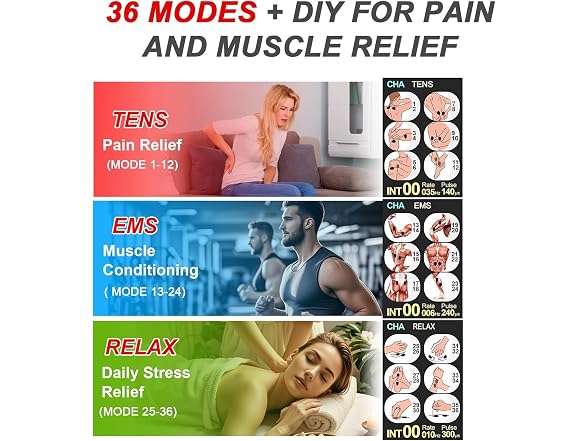 Belifu NS607022 tens unit