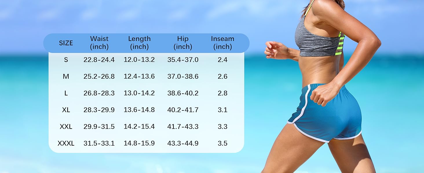 2 Pack Women's Cotton Gym Shorts - Gallery 14