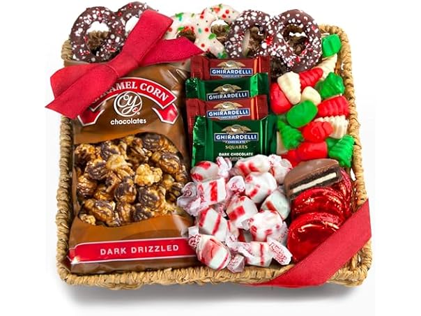 $7.99, Was $13.80, 42% Off! Gift Inside Holiday Choc Candy Basket dealfomo
