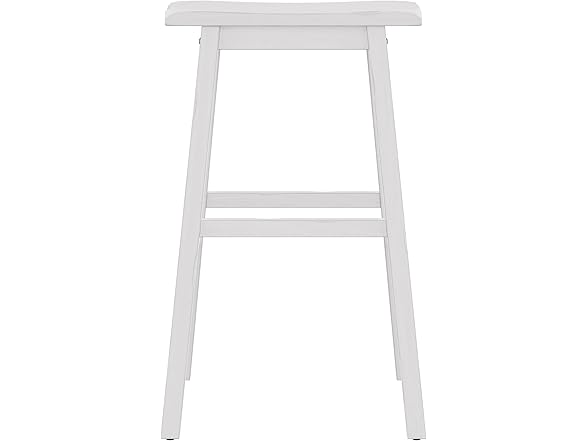 Hillsdale Moreno Wood Backless Bar Height Stool